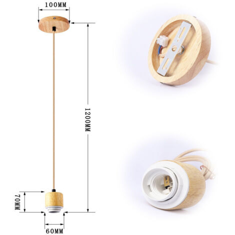 Douille De Lampe E27 38 Pièces Avec Cordon Et Testeurs De Tension - Kit Chantier Et Rénovation Noir