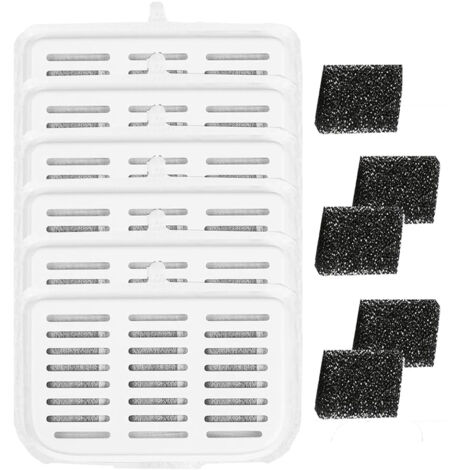 McFilter | 4x filtres à charbon actif 180mm pour hotte aspirante
