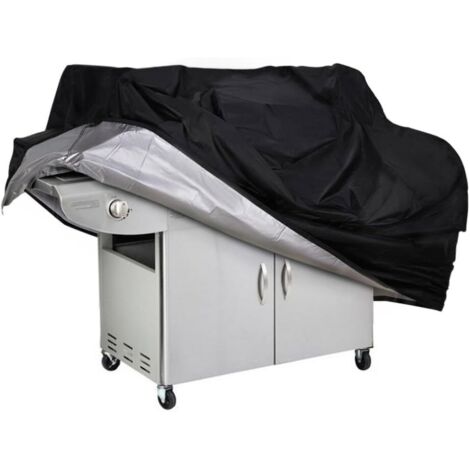 Housse de protection imperméable pour barbecue Taille ,S 14561117cm, Noir (1/4)