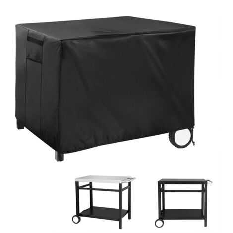 Housse Table et Chaise à Roulettes – 105x61x82 cm – Oxford 420D – Aérations, Poignées (1/5)