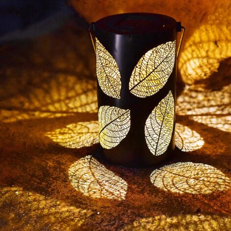 ZOLGINAH Lanterne Solaire Extérieur, Lampe de Jardin de Lanterne Solaire, Jardin de Lumière Solaire et Lampes Solaires de Décoration Suspendues (01) (1/5)
