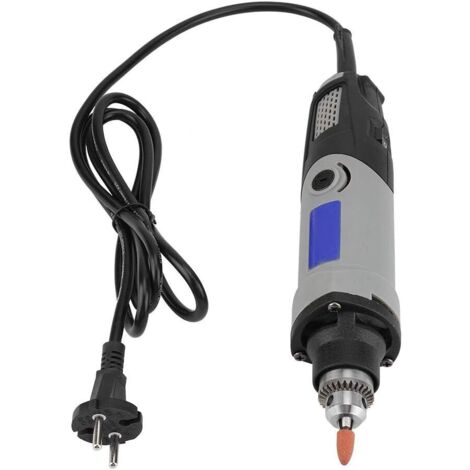 ZOLGINAH Outil Rotatif Electrique 400W Multifonction Mini Meuleuse Grinder électrique contrôle de vitesse variable pour Poncer Polir Graver Meuler Sculpter UE 220V (1/5)