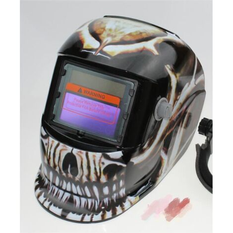 ZOLGINAH Casque de Soudure Automatique - Masque de Soudure avec 2 Lentilles et 2 Capteurs de filtre à ombre réglables DIN9-13 pour le soudage à l'arc de MIG TIG MAG [Classe énergétique A+++] (1/5)
