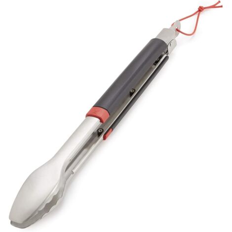 ZOLGINAH Pince Noir Pinceau alimentaire Pince pour barbecue Rangement compact (1/5)