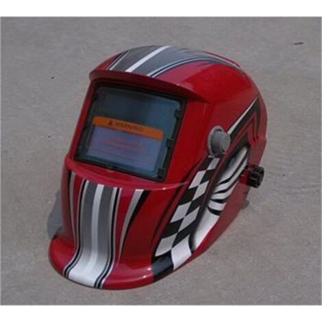 ZOLGINAH Casque de Soudure Automatique - Masque de Soudure avec 2 Lentilles et 2 Capteurs de filtre à ombre réglables DIN9-13 pour le soudage à l'arc de MIG TIG MAG [Classe énergétique A+++] (1/5)