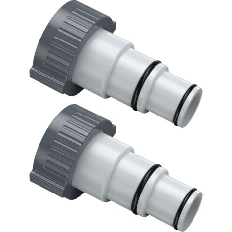 ZOLGINAH Adaptateur de Tuyau de Piscine A Adaptateur A pour piscine, Adaptateur de tuyau pour pompes Raccord de tuyau avec (2 pièces) (1/5)