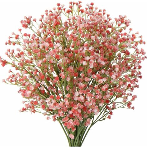 ZOLGINAH  Fleurs Artificielles Bouquets de fleurs artificielles Gypsophila pour la maison, un mariage, une fête, un bouquet de fleurs artificielles,100g (1/5)