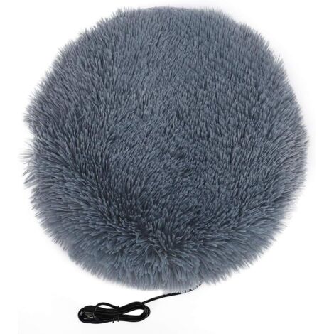 ZOLGINAH Coussin Chauffant pour Animaux de Compagnie en Peluche Chats et Chiens Couverture chauffante électrique lit pour Animal de Compagnie Tapis Chauffant d'hiver(Une) (1/5)