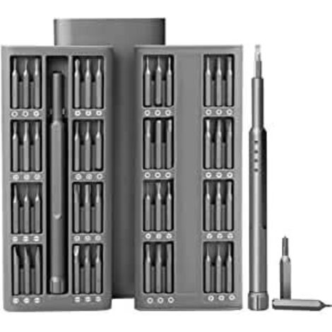 ZOLGINAH Tournevis Precision iphone,48pcs Mini kit Tournevis Réparation de téléphone portable acier pour outil S2, modèle de téléphone portable, appareil photo, ordinateur (1/5)