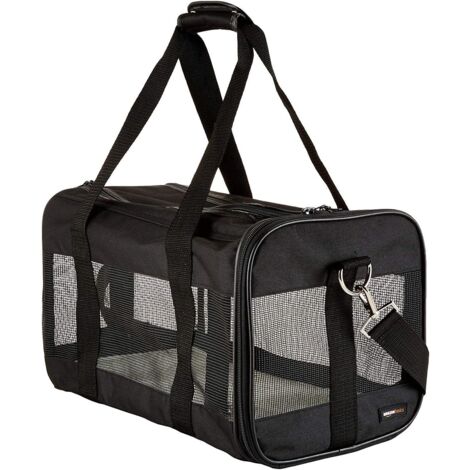 ZOLGINAH Basics AMZSC-002 Sac de Transport à Parois Souples pour Animal de Compagnie Noir Taille M (1/5)
