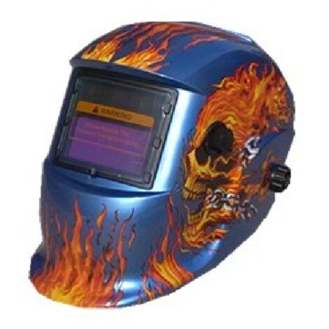 ZOLGINAH Casque de Soudure Automatique - Masque de Soudure avec 2 Lentilles et 2 Capteurs de filtre à ombre réglables DIN9-13 pour le soudage à l'arc de MIG TIG MAG [Classe énergétique A+++] (1/5)
