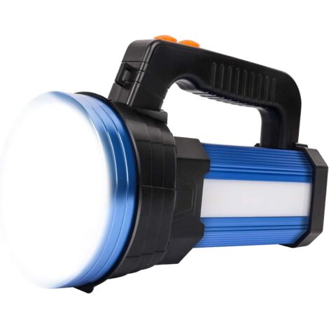 ZOLGINAH Lampe de Poche LED Ultra Puissante Lampe Torche Étanche IPX4 15000 Lumen 10000mAH Super Lumineux Lampe 6 Modes Longue Portée Lampe Haute Puissance Urgence Lanterne pour Camping Randonnée Chas (1/5)