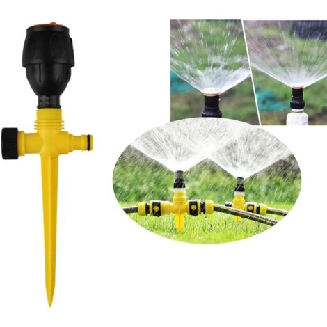 ZOLGINAH Automatisches Bewésserungssystem mit 360 é -Drehung, Garten-Rasensprinkler, Terrasse, 360 é verstellbarer/Streusprinkler, multifunktional verstellbarer Gartensprinkler fér Rasenfléchen im Gar (1/5)