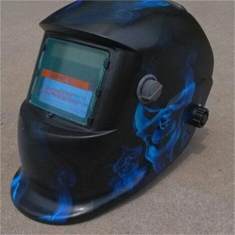 ZOLGINAH Casque de Soudure Automatique - Masque de Soudure avec 2 Lentilles et 2 Capteurs de filtre à ombre réglables DIN9-13 pour le soudage à l'arc de MIG TIG MAG [Classe énergétique A+++] (1/5)