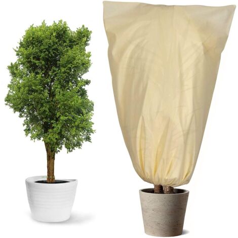 ZOLGINAH Hivernage pour Plantes, Housse de Plante, Housse de Protection pour Plante Non Tissée Protection Contre Le Gel des Plantes en Pots et Rosiers (120 x 180CM) (1/5)