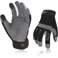 ZOLGINAH Gants de Travail de Sécurité, Gants de Constructeur, Gants de Jardinage, Gants de Mécanicien Légers (SL7584)
