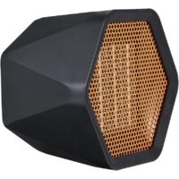 ZOLGINAH Mini Chauffage De Bureau,Radiateur Soufflant Portable Chauffage D'appoint,PTC Radiateur Soufflant Céramique 3 Secondes De Chaleur Hexagone Chauffer uniformément pour Bureau, Chambre