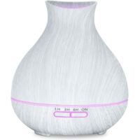 ZOLGINAH Diffuseur d'huile Essentielle de 550 ML,Diffuseurs arômes de Grains de Grains de Bois aromathérapie avec minuterie Humidificateur de Brume Cool pour Une Grande pièce, Chambre à Coucher de béb