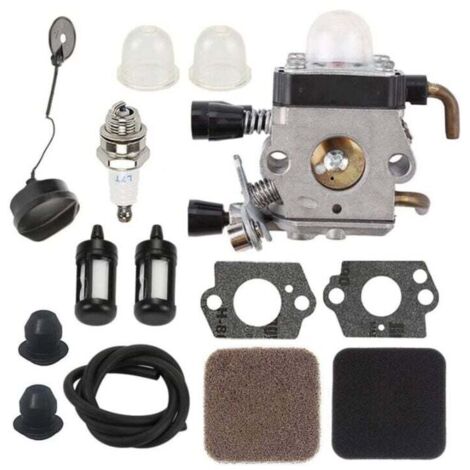 Kit carburateur FS85 compatible avec Sthil FS75, FS80, FS85, HS75, HS80, HS85, HL75, FH75, HT70, HT75, KM80, KM85, SP80, SP85, FC85 (1/5)