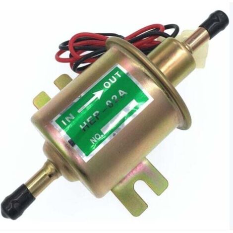 Pompe à essence électrique universelle d'essence diesel 12V HEP-02A HEP02A à basse pression OEM HEP-02A Pompe à carburant 12 V pour Most Car Carburetor Motorcycle ATV-différents modèles