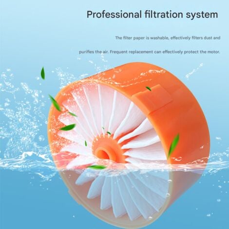 Black Et Decker Filtres HEPA YanBan Pour Black+Decker BSV2020 - Lot De 6 Rechanges Filtre Aspirateur Philips