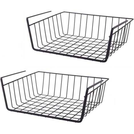 Panier Suspendu Français En Fer Forgé – Cuisine – Bronze 25x35cm – Anticline