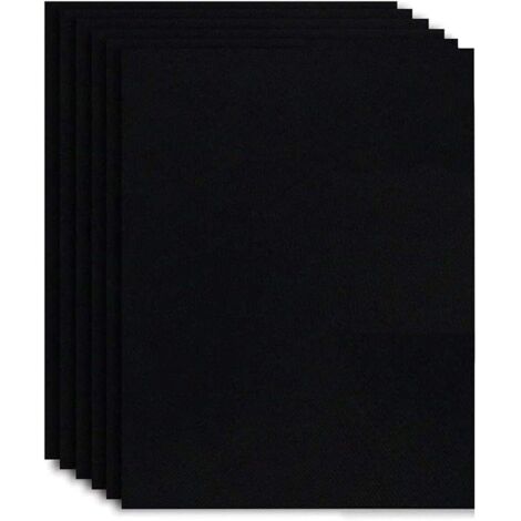 Tapis de Cuisson Barbecue 6 Pièces Feuille Cuisson Barbecue Tapis 40 x 33cm Anti-adhérent et Réutilisable pour Barbecue Électrique Gaz et Charbon (6(40x33)cm) (1/5)