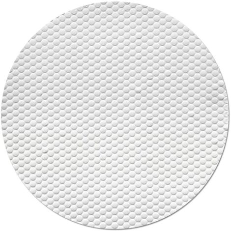 Bâche À Bulles - Couverture de Piscine Solaire Ronde Couverture de Protection Piscine Solaire Chauffage de Bassin Outdoor Jardin Film D'isolation Thermique pour Piscine Ø245cm (1/5)