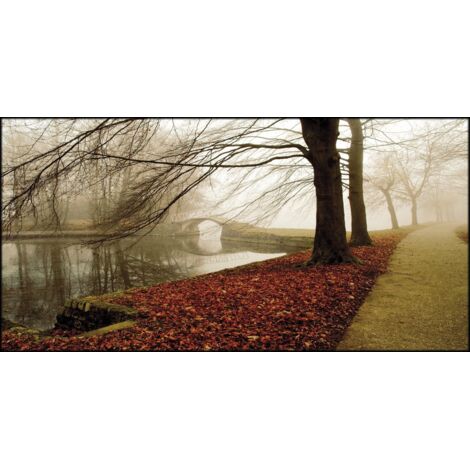 Lupia - Quadro su tela canvas DEEP 77X143 RIVER BRIDGE (1/3)