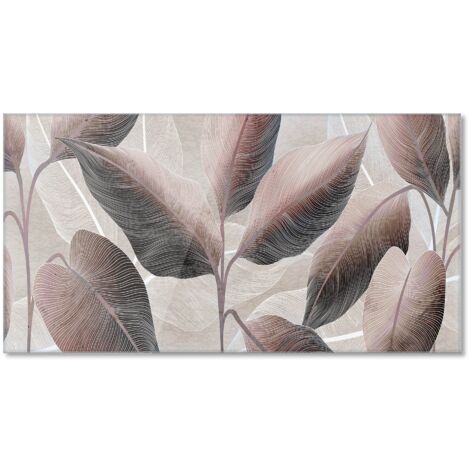 Lupia Quadro Moderno Stampa su Vetro Temperato PASTEL MIX FLOWERS 73x139 cm, Alta Definizione e Lucentezza di Colori, Design Elegante per Soggiorno, Camera, Ufficio, Facile da Appendere (1/4)