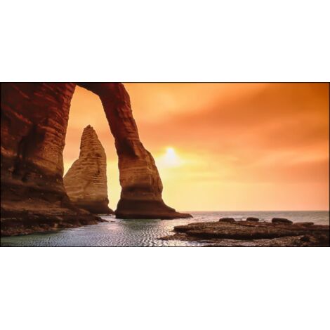 Lupia - Quadro su tela canvas DEEP 77X143 ETRETAT IN FRANCE (1/3)