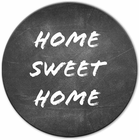 Lupia - Sottotutto decorato in Legno Rotondo Sotto bicchiere, piatto, pentola HOME SWEET HOME 32 cm 1 pz