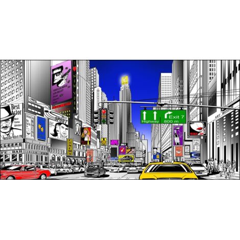 Lupia - Quadro su tela canvas DEEP 77X143 I LOVE NY (1/3)