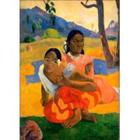 Lupia - Quadro su Tela il Meglio dell'Arte, 50x70 cm NAFEA FAA IPOIPO - GAUGUIN, Riproduzione d'Arte su Tela, Montato su Telaio in Legno 3 cm, Made in Italy