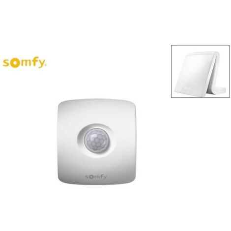 Somfy – Détecteur de mouvement io pour TaHoma – Portée 10m – Fixation murale – Notification en temps réel – Intégration domotique