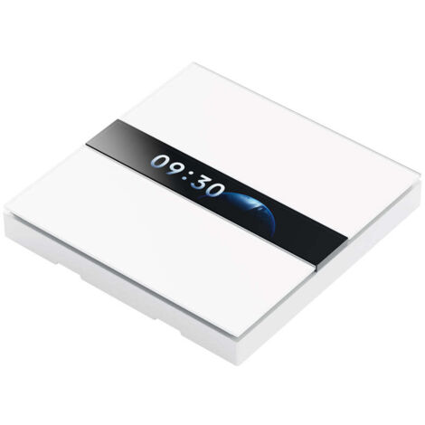 Interrupteur intelligent 2 canaux avec écran Zigbee 3.0/Matter - Display Switch V1EU - Aqara (1/5)