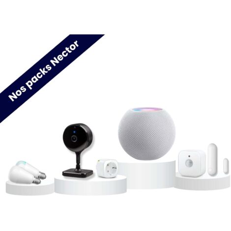 Starter Pack  Logement connecté - HomePod Mini  Apple Homekit / Blanc