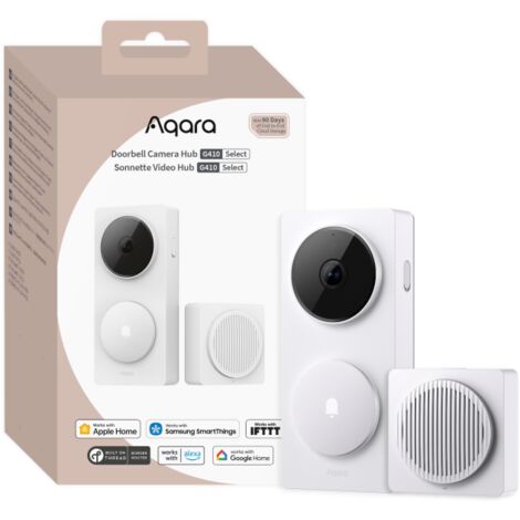 Sonnette vidéo G410 Select Camera Hub – 2K domotique intelligente - Aqara (1/5)