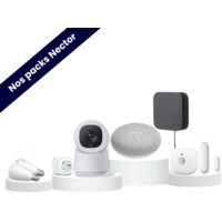 Starter Pack Logement connecté - Nest Mini Google Home / Blanc