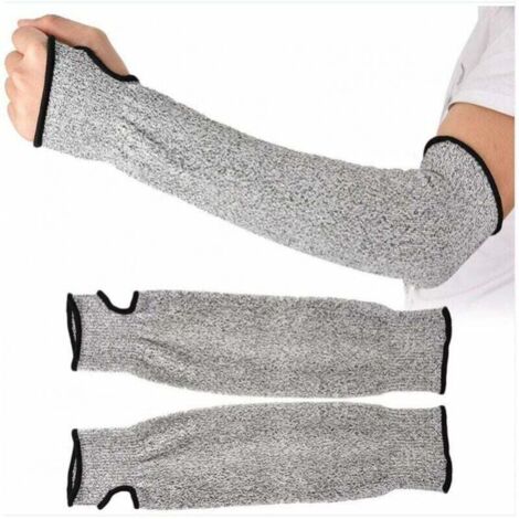 Schnittschutz-Sicherheitsärmel der Stufe 5, Armschutz, Abriebschutz, 35 cm, MUMU (1/4)