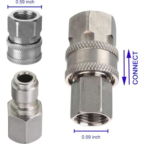 Hochdruckreiniger-Schlauch 90 M – 3/8 Zoll, Knickfest, 8000 PSI, Industriequalität
