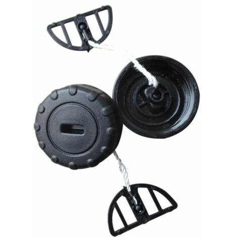 Set mit 2 Tankdeckeln für STIHL MS170C, MS180C, MS170, MS180, 017 und 018, schwarz (1/5)