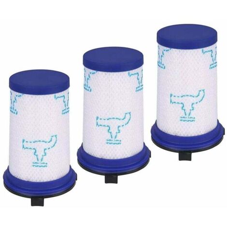 3er-Pack Ersatzfilter für Rowenta Air Force 360 / X-Pert Essential 260 Akku-Staubsauger (1/4)