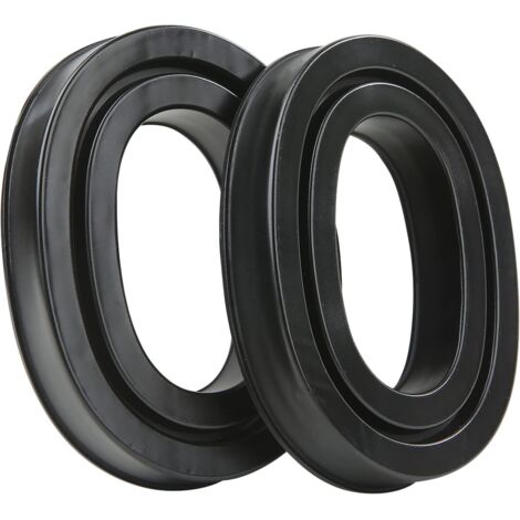 3M Gel-Ohrpolster für Peltor X1A-X5A Helme, kühlende Gel-Ohrpolster für PROHEAR 037/033, ZOHAN EM042/033, TAC 100/300/500, Peltor 7004 mit wasserdichter Rückschale