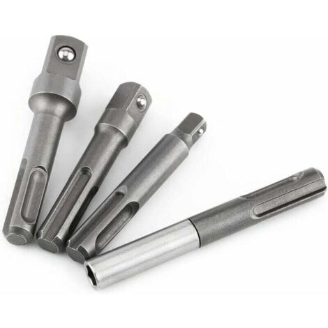 Bohrhammer-Verlängerung 26 Cm – SDS PLUS Schnellwechsel-Adapter, Chrom-Vanadium-Stahl, Für Beton & Stein