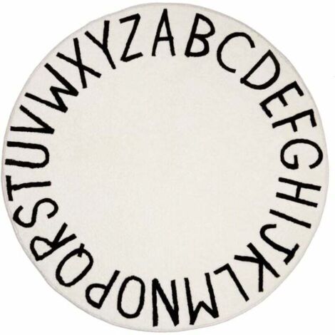 Tappeto per cameretta bambini, tappeto antiscivolo lavabile per bambini, decorazione soggiorno 120cm