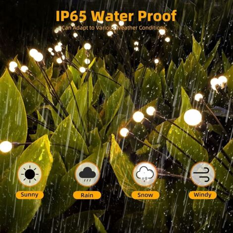Catena Di Luci A Led 10 Lampadine Per Esterno Giardino Ad Energia Solare Da 4 5m 86135688