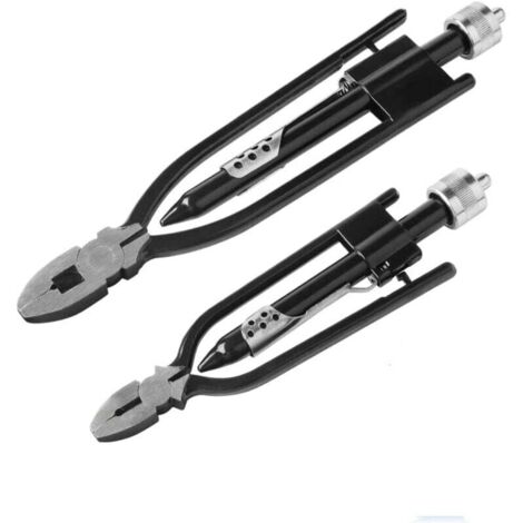 Pinze per torcere i fili di sicurezza per l'aviazione, confezione da 2, pinze per torcere da 9" e 6" per auto da corsa forgiate e aeromobili (1/4)
