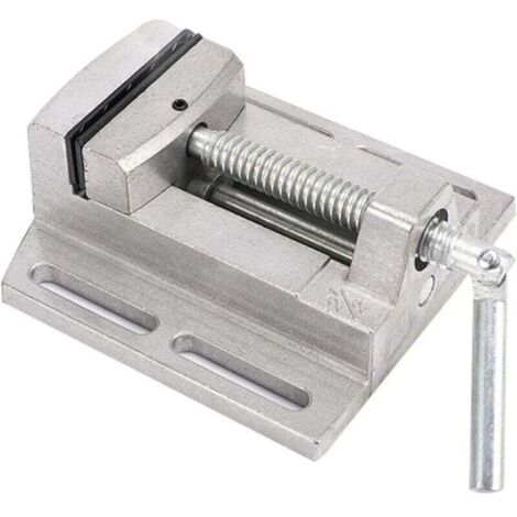 Morsa da trapano in lega di alluminio da 2,5 pollici, supporto per trapano a colonna per impieghi gravosi, mini morsa da banco, pinze a becco piatto, mini morsetto da tavolo, strumenti di riparazione (1/4)