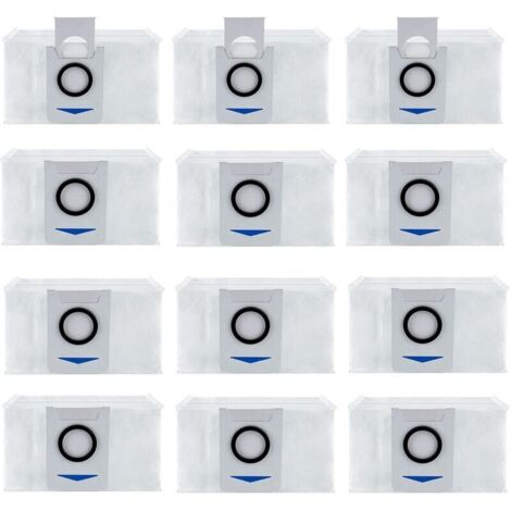 Confezione da 12 sacchetti di ricambio per aspirapolvere Ecovacs Deebot X1 Omni / X1 e Omni. (1/4)
